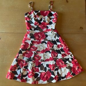 WHBM Floral Print Dress Size 2